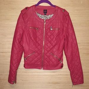 2B Bebe faux leather jacket